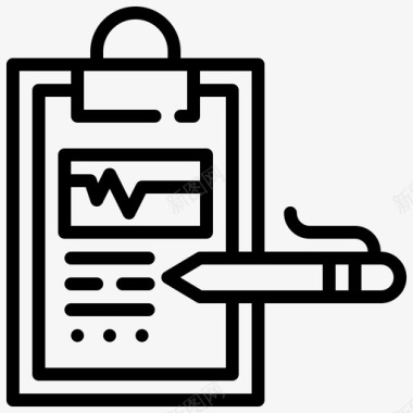 检查表检查诊断图标图标