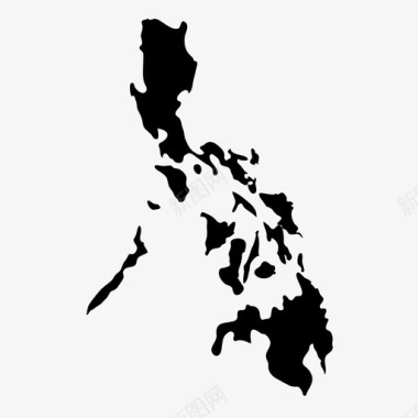菲律宾国家地理图标图标