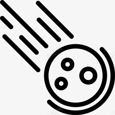 流星科学2直线图标图标