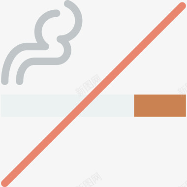禁止吸烟酒店服务8公寓图标图标