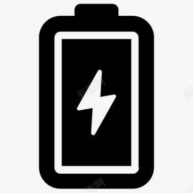 电池电量电池充电充电符号图标图标
