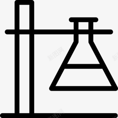 烧瓶学校汇编线性图标图标