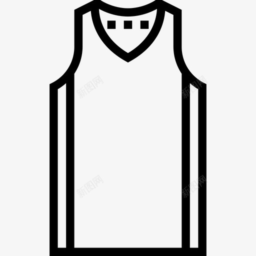 篮球运动衫16号运动衫直线型图标svg_新图网 https://ixintu.com 16号运动衫 直线型 篮球运动衫