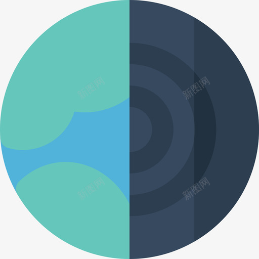 地球科学研究8平坦图标svg_新图网 https://ixintu.com 地球 平坦 科学研究8