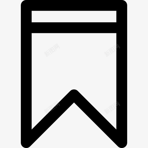 书签ui图标3线性svg_新图网 https://ixintu.com ui图标3 书签 线性