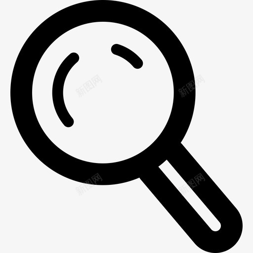 搜索工具和用具购物工具图标svg_新图网 https://ixintu.com 工具和用具 搜索 购物工具