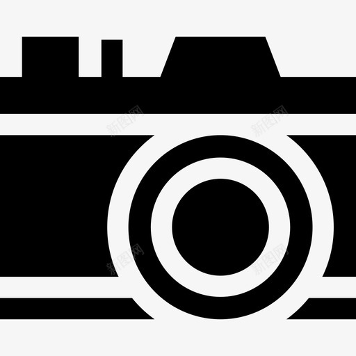 照相摄像机时髦风格5图标svg_新图网 https://ixintu.com 填充 摄像机 时髦风格5 照相