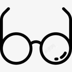 医用眼镜线性线性医用眼镜图标高清图片