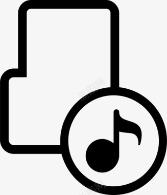 音乐文件夹最喜爱的音乐音乐文件图标图标