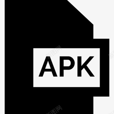 Apk文件格式集合已填充图标图标