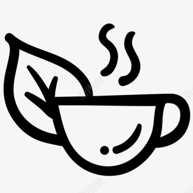 热茶饮料绿茶图标图标