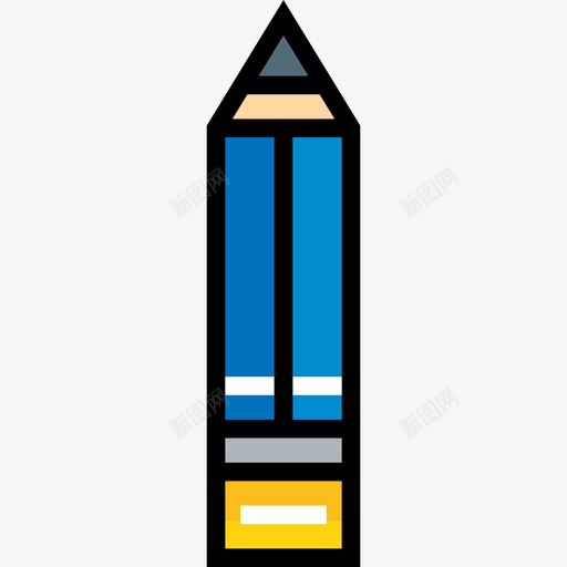 铅笔网页8线颜色图标svg_新图网 https://ixintu.com 线颜色 网页设计8 铅笔