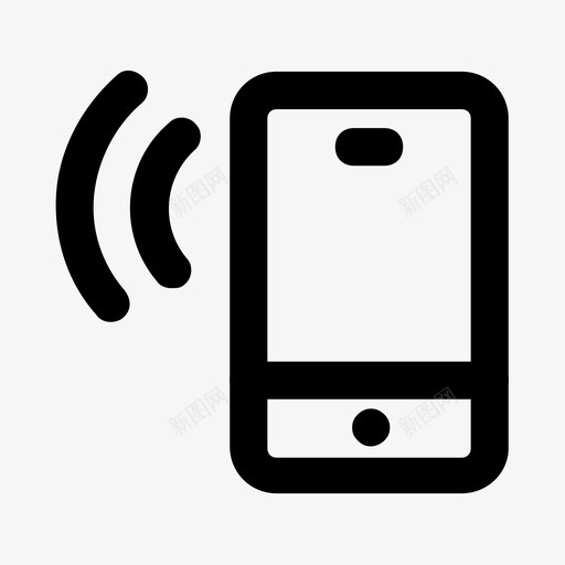 手机设备小工具图标svg_新图网 https://ixintu.com 小工具 手机 热点 设备