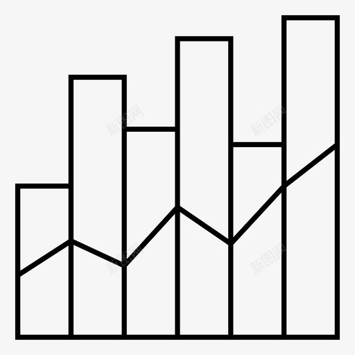 图表分析增长图标svg_新图网 https://ixintu.com 业务图表和图表线 分析 图表 增长 统计