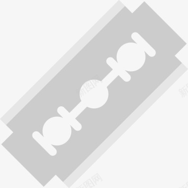 刀片缝纫元件2扁平图标图标