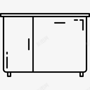 橱柜家具19128px线图标图标