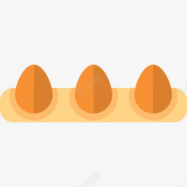 鸡蛋食物农场要素图标图标