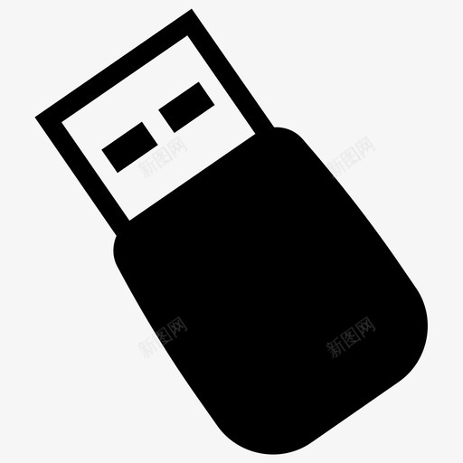 pendrive数据存储文件存储图标svg_新图网 https://ixintu.com pendrive usb 基本2 技术 数据存储 文件存储