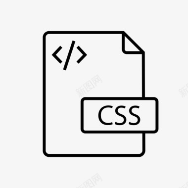css文件文件扩展名文件格式图标图标