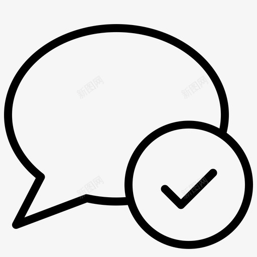 语音气泡通信对话图标svg_新图网 https://ixintu.com 对话 用户界面 电话 移动 语音气泡 通信