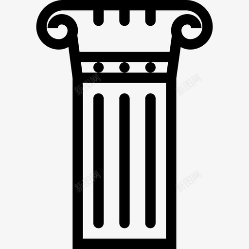 列文化2线性图标svg_新图网 https://ixintu.com 列 文化2 线性
