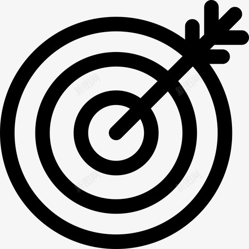 射箭娱乐设施直线射箭图标svg_新图网 https://ixintu.com 娱乐设施 射箭 直线射箭
