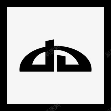 Deviantart社交媒体徽标集合线性图标图标