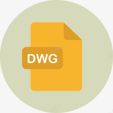 Dwg文件类型2圆形平面图标图标