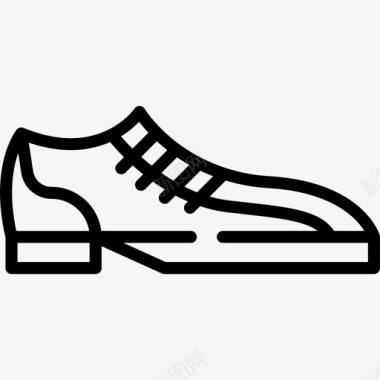 运动鞋运动型10直线型图标图标