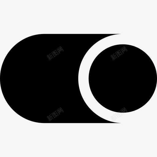 开关线性web按钮填充图标svg_新图网 https://ixintu.com 填充 开关 线性web按钮