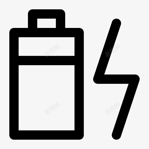 电池充电电平符号图标svg_新图网 https://ixintu.com 电平 电池充电 符号 计算机和电子线路图标集
