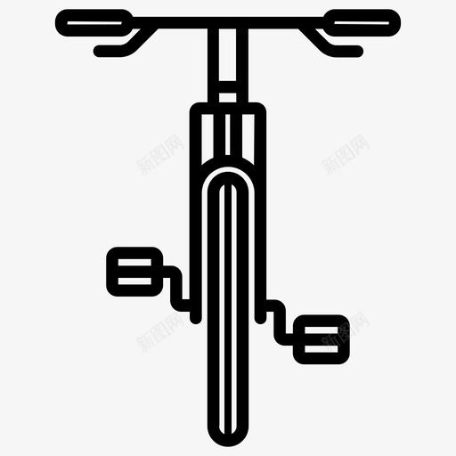 自行车脚踏板骑自行车图标svg_新图网 https://ixintu.com 脚踏板 自行车 轮子 骑自行车