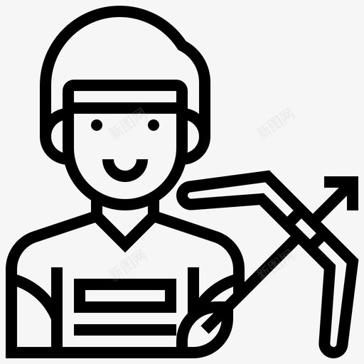 射箭化身人图标svg_新图网 https://ixintu.com 人 化身 射箭 运动 运动化身1行 运动员