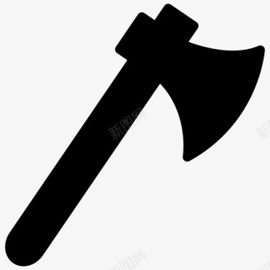 斧头工具武器图标图标