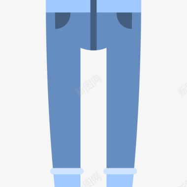 裤子时髦款式2平底裤图标图标