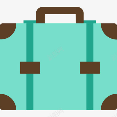 手提箱工具和用具夏季系列图标图标