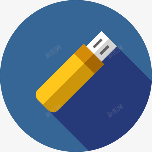 Pendrive信纸图标扁平svg_新图网 https://ixintu.com Pendrive 信纸图标 扁平