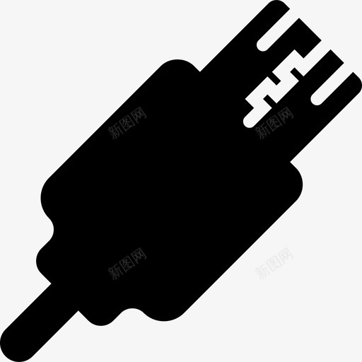 Usb技术套件填充图标svg_新图网 https://ixintu.com Usb 填充 技术套件