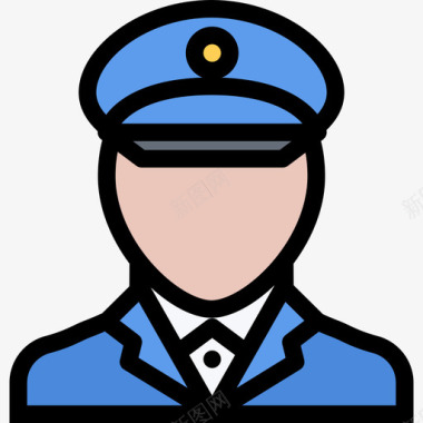警察法律2颜色图标图标