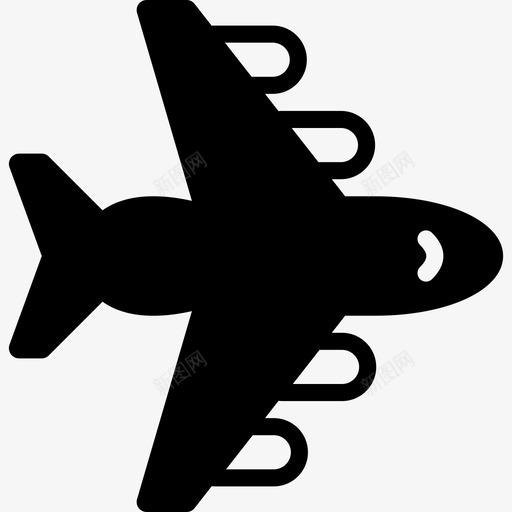 飞机5号运输机加油图标svg_新图网 https://ixintu.com 5号运输机 加油 飞机