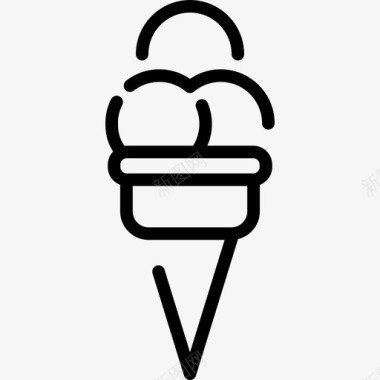 冰淇淋生日3直系图标图标