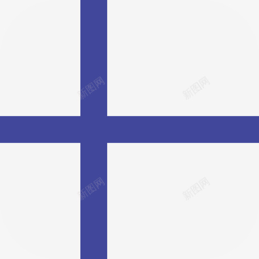 芬兰国际国旗3圆形方形图标svg_新图网 https://ixintu.com 国际国旗3 圆形方形 芬兰