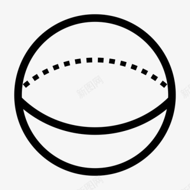 球体圆图形图标图标