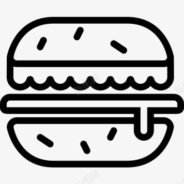 汉堡美食收藏2直系图标图标