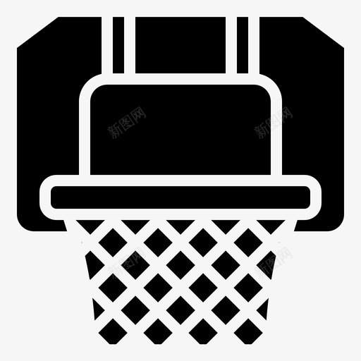 篮球网运动图标svg_新图网 https://ixintu.com 篮球 篮球雕文 网 运动