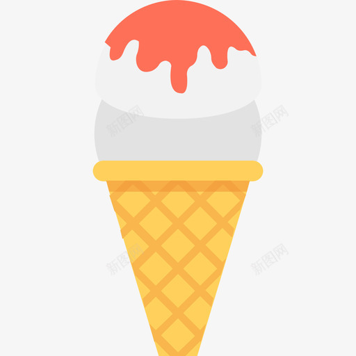 冰淇淋食品17无糖图标svg_新图网 https://ixintu.com 冰淇淋 无糖 食品17