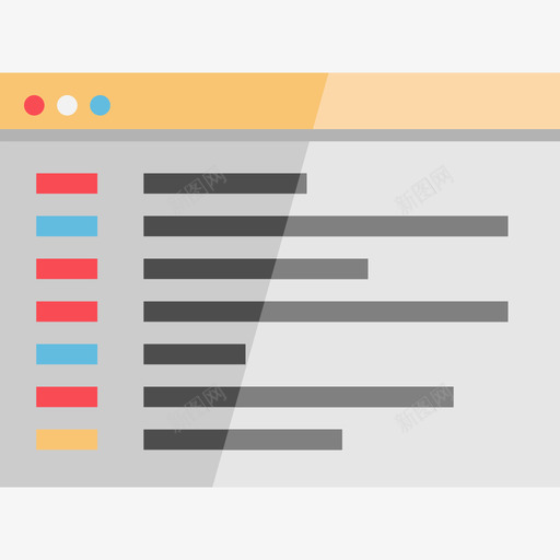浏览器编程4平面图标svg_新图网 https://ixintu.com 平面 浏览器 编程4