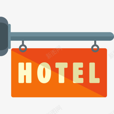 酒店房地产8公寓图标图标