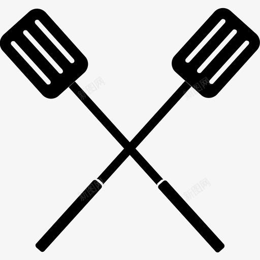 抹刀厨师食物图标svg_新图网 https://ixintu.com 厨师 厨房 工具 所有关于厨房的东西 抹刀 物品 食物