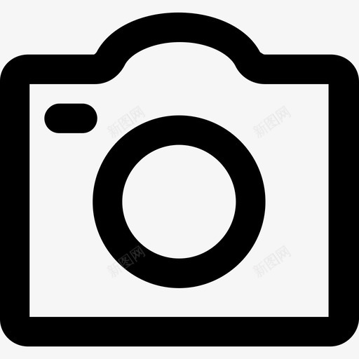 照相摄像机通讯2图标svg_新图网 https://ixintu.com 摄像机 照相 粗体圆形 通讯2